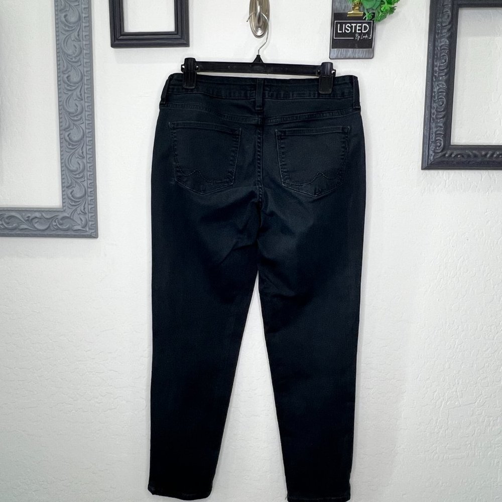 NYDJ Black Ankle Pant - Lift Tuck Technology - Size 6 - Picture 2 of 2